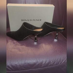 Donald Pliner "Buena" Lizard Print Mules~ Sz. 7.5